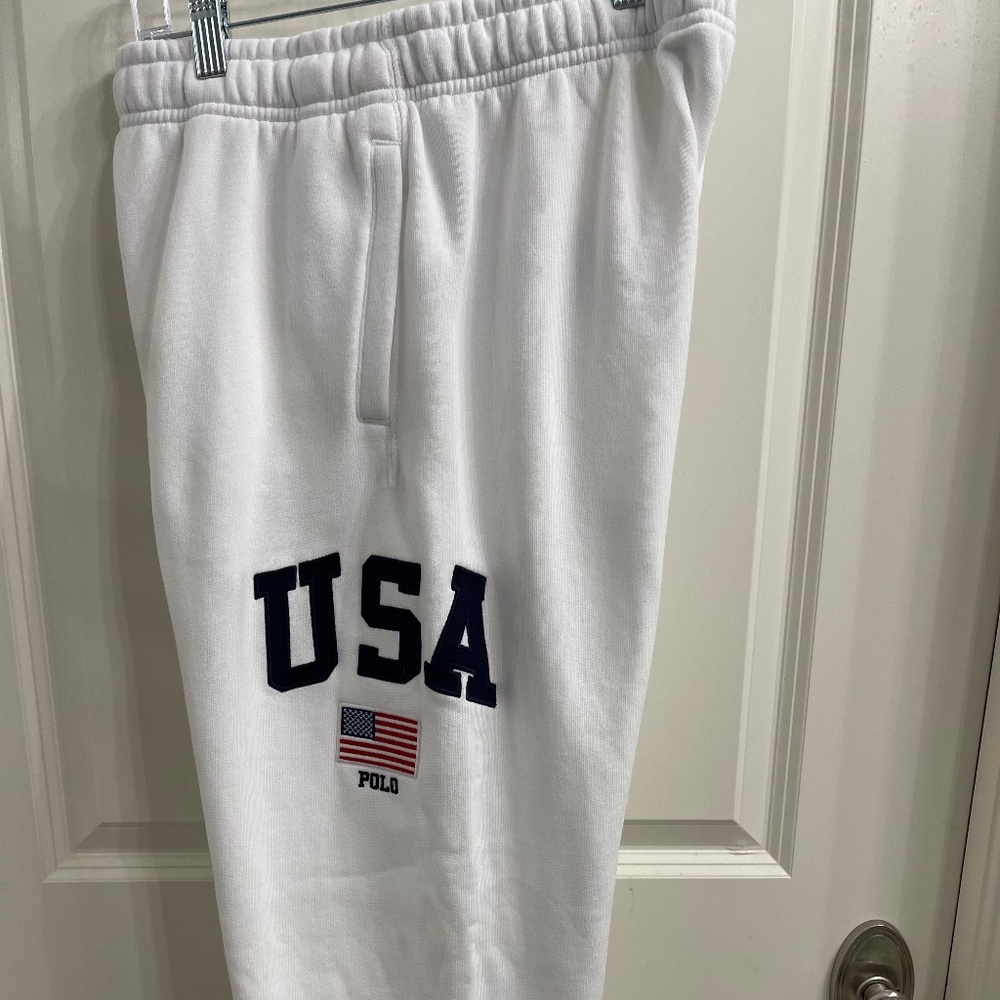 Polo Ralph Lauren Women’s Team USA Graphic Fleece Sweatpants